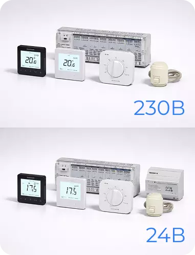 Автоматика для отопления USYSTEMS 230В и 24В